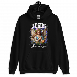 Unisex-Kapuzenpullover Jesus love you